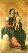 Francisco de Zurbaran virgin of the rosary oil painting artist